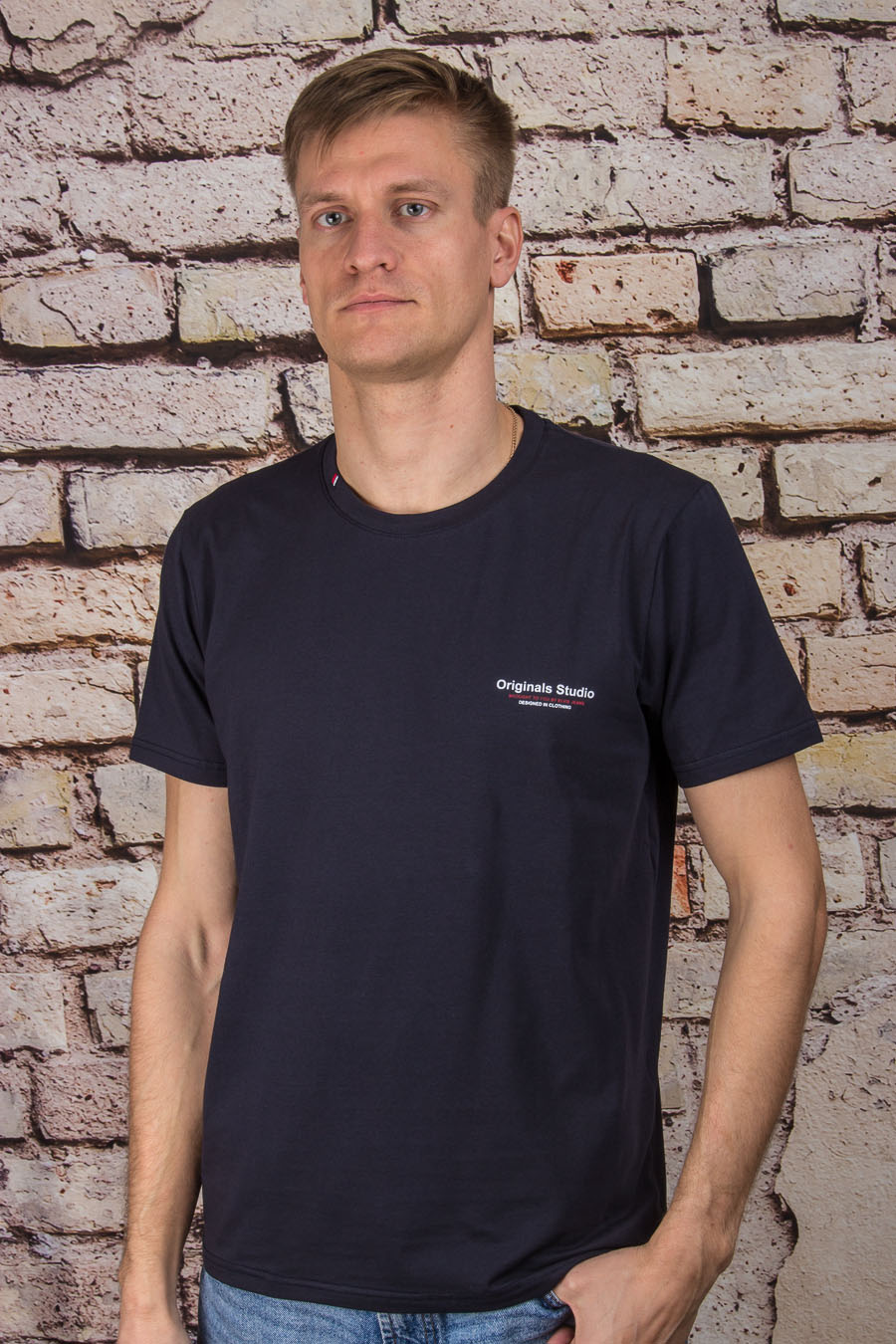 Футболка 789 т.синий ELVIS