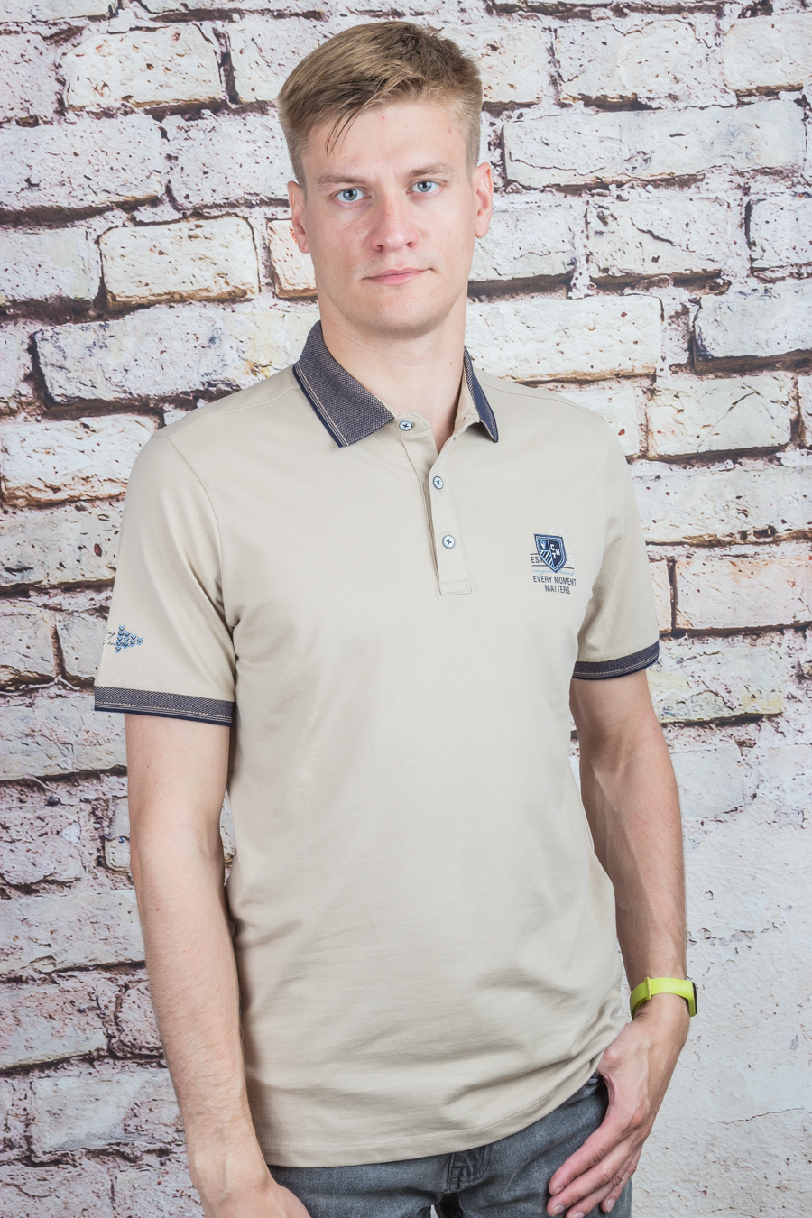 Футболка 2284 бежевый CAHOTER