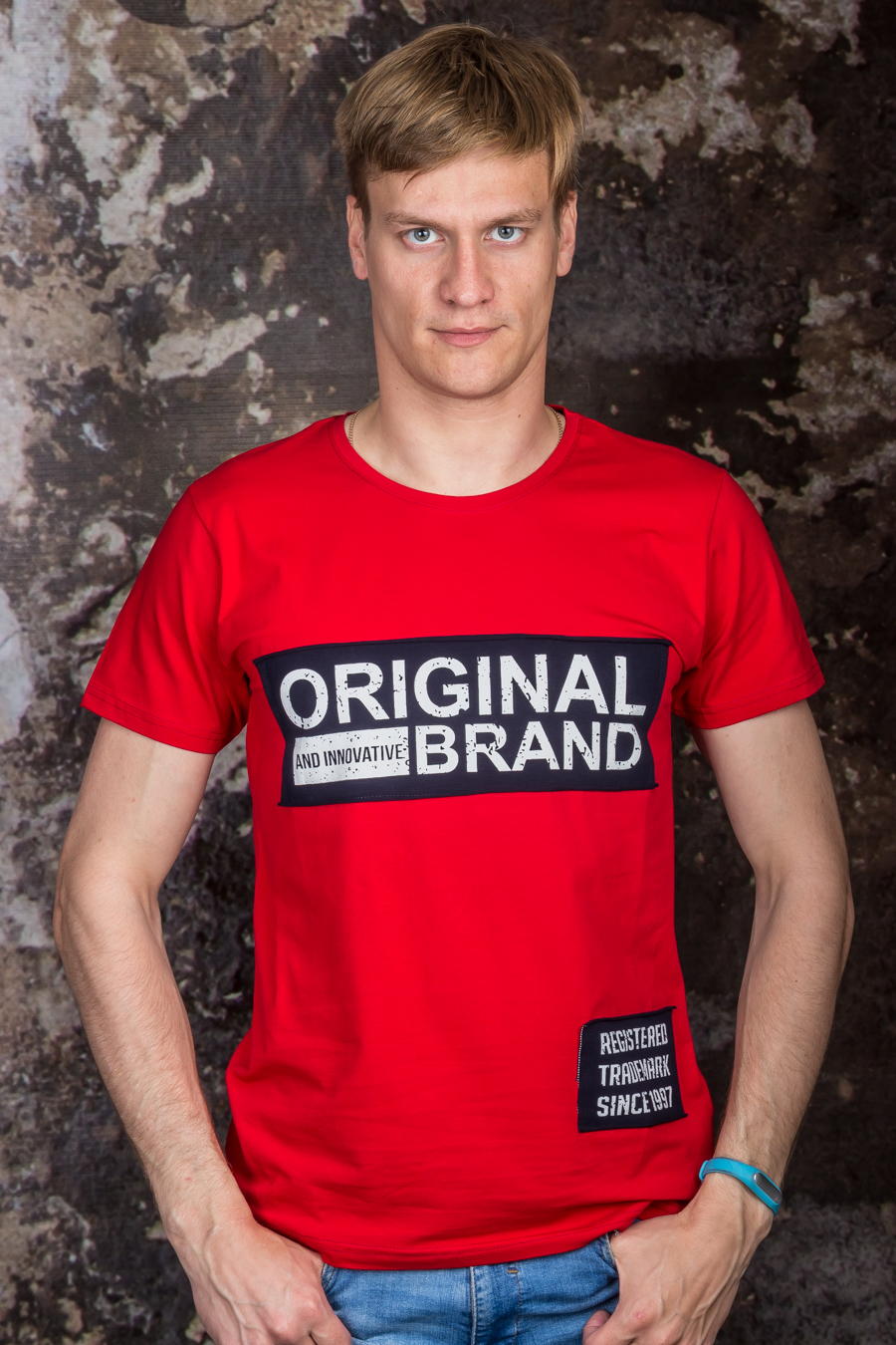 Футболка 441 красный ELVIS