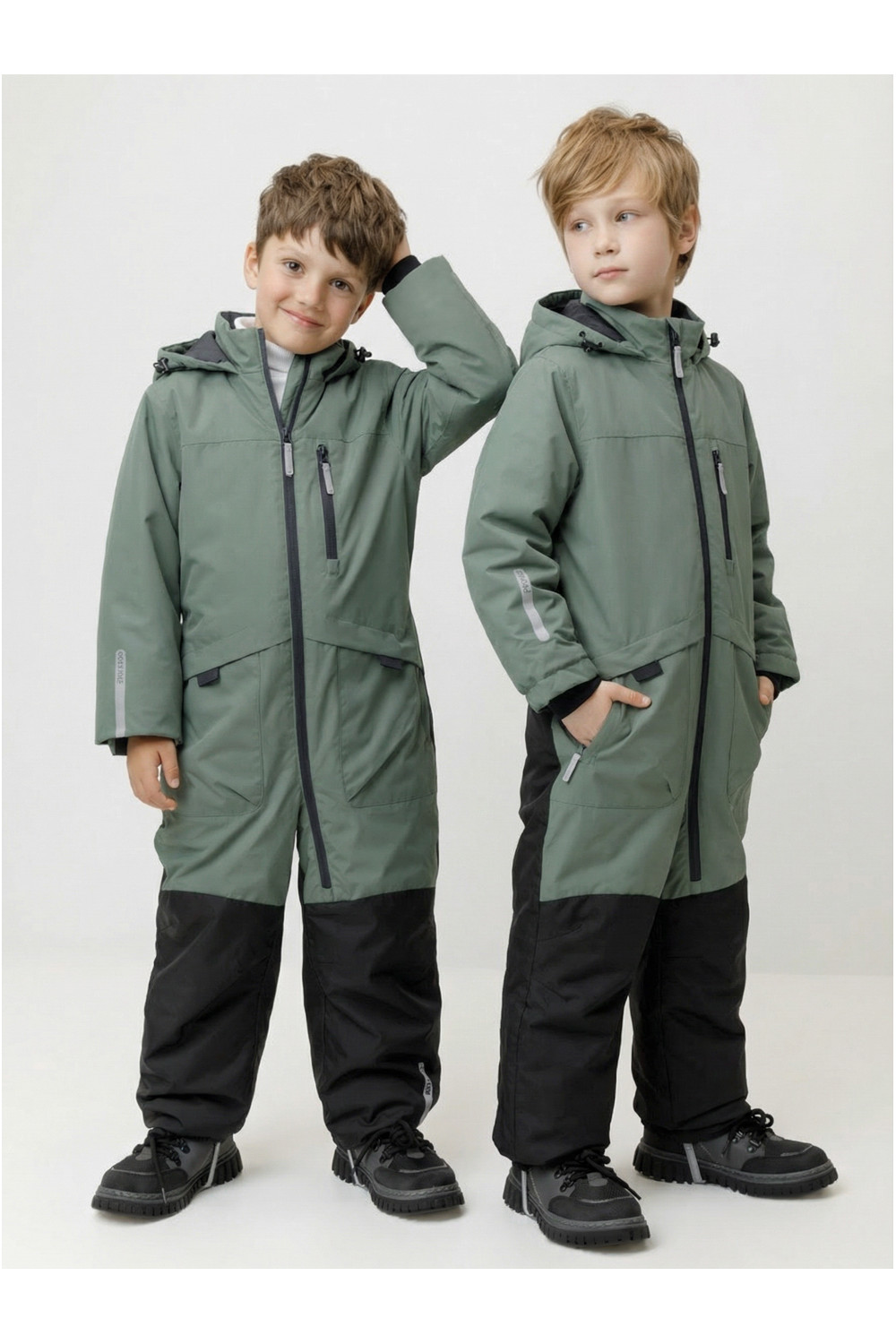 Crockid Комбинезон ВК 60137/2 ГР темно-зеленый Crockid