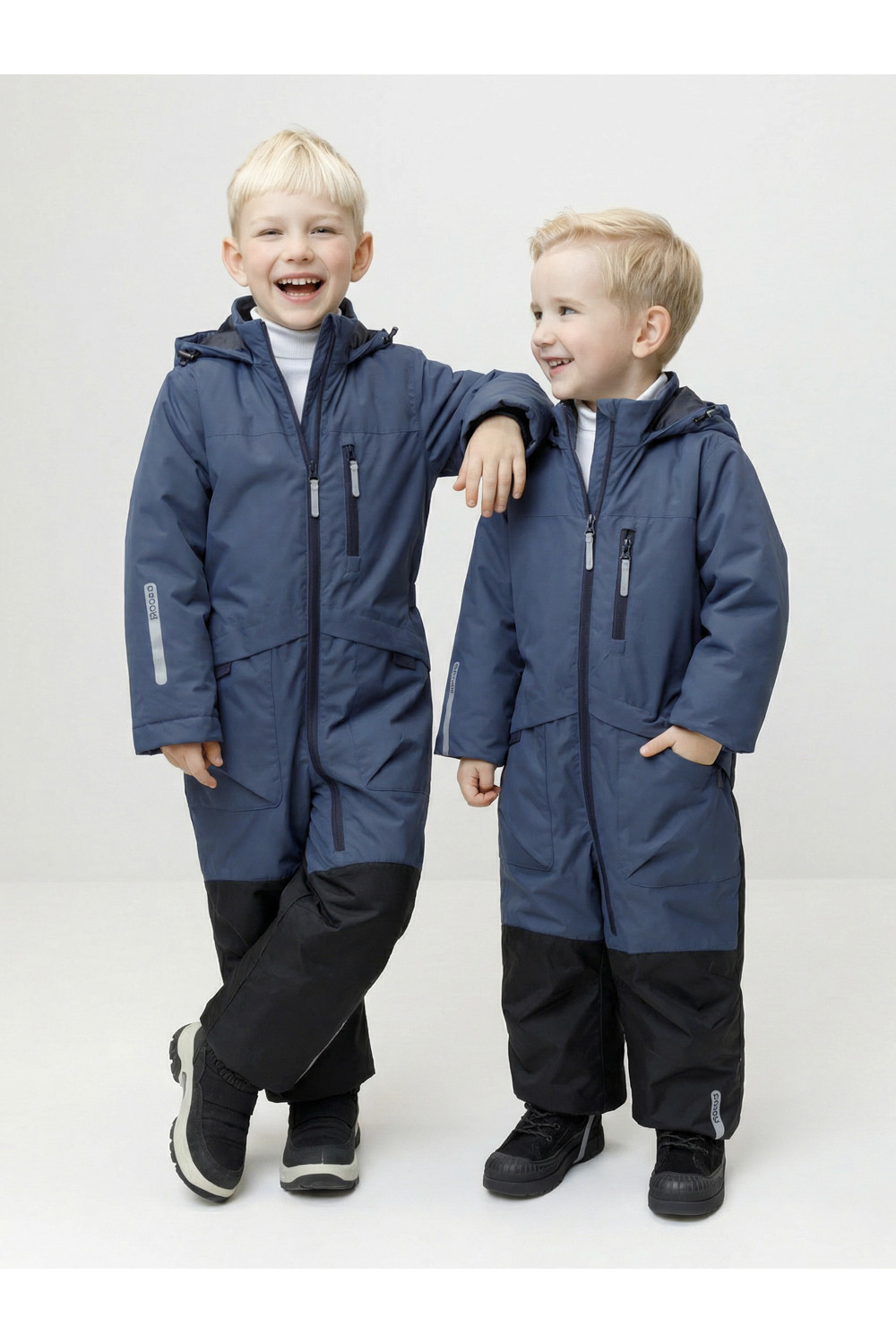 Crockid Комбинезон ВК 60137/3 ГР темно-синий Crockid