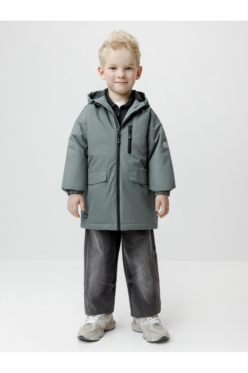 Crockid Куртка ВК 30169/2 ГР (128-152) темно-зеленый Crockid