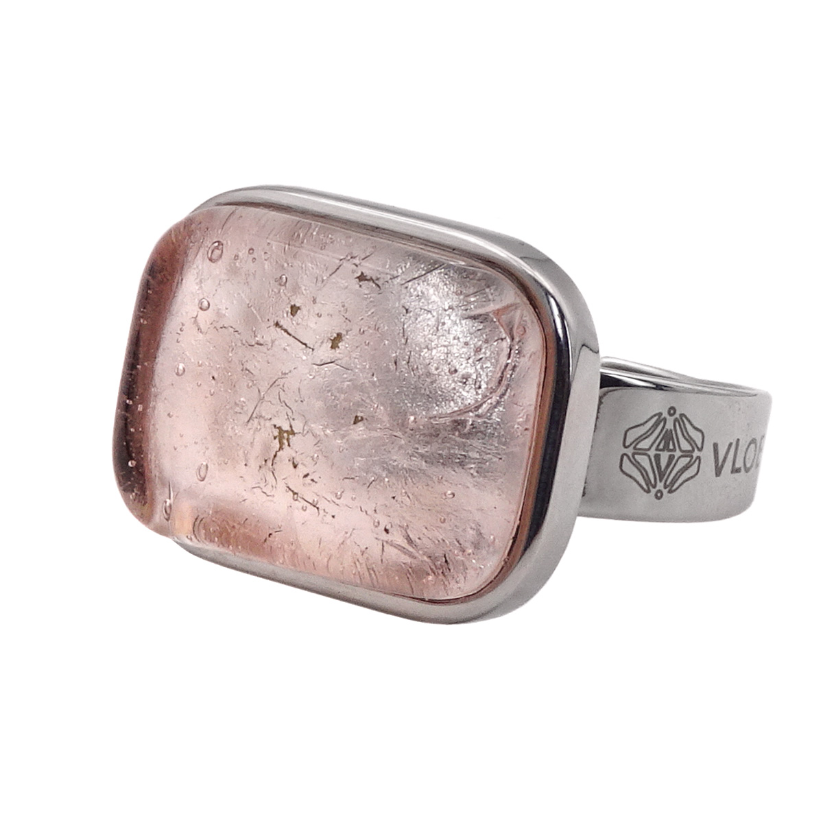 Кольцо из муранского стекла PEACH GLAZE KC4742