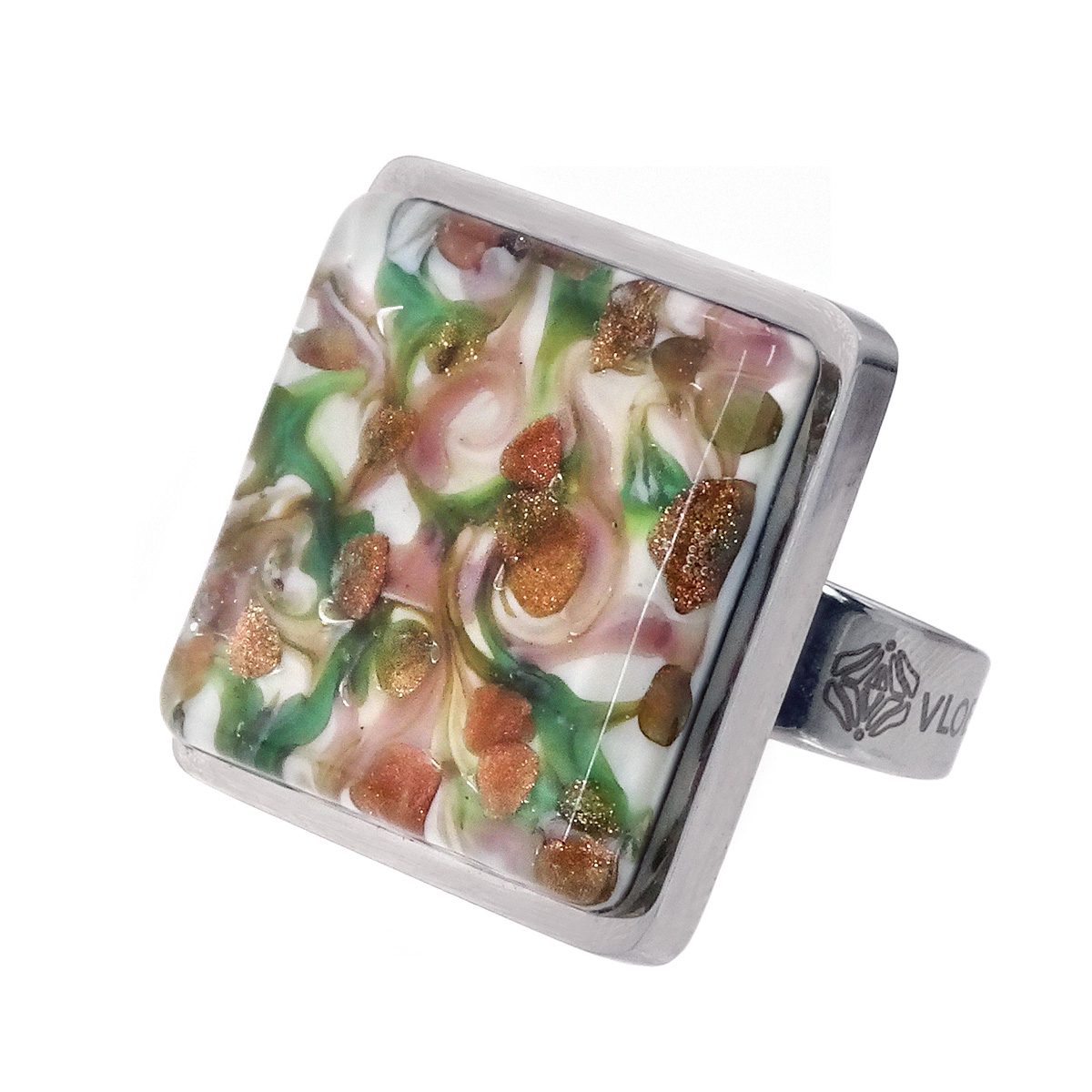 Кольцо из муранского стекла SUMMER KO4488