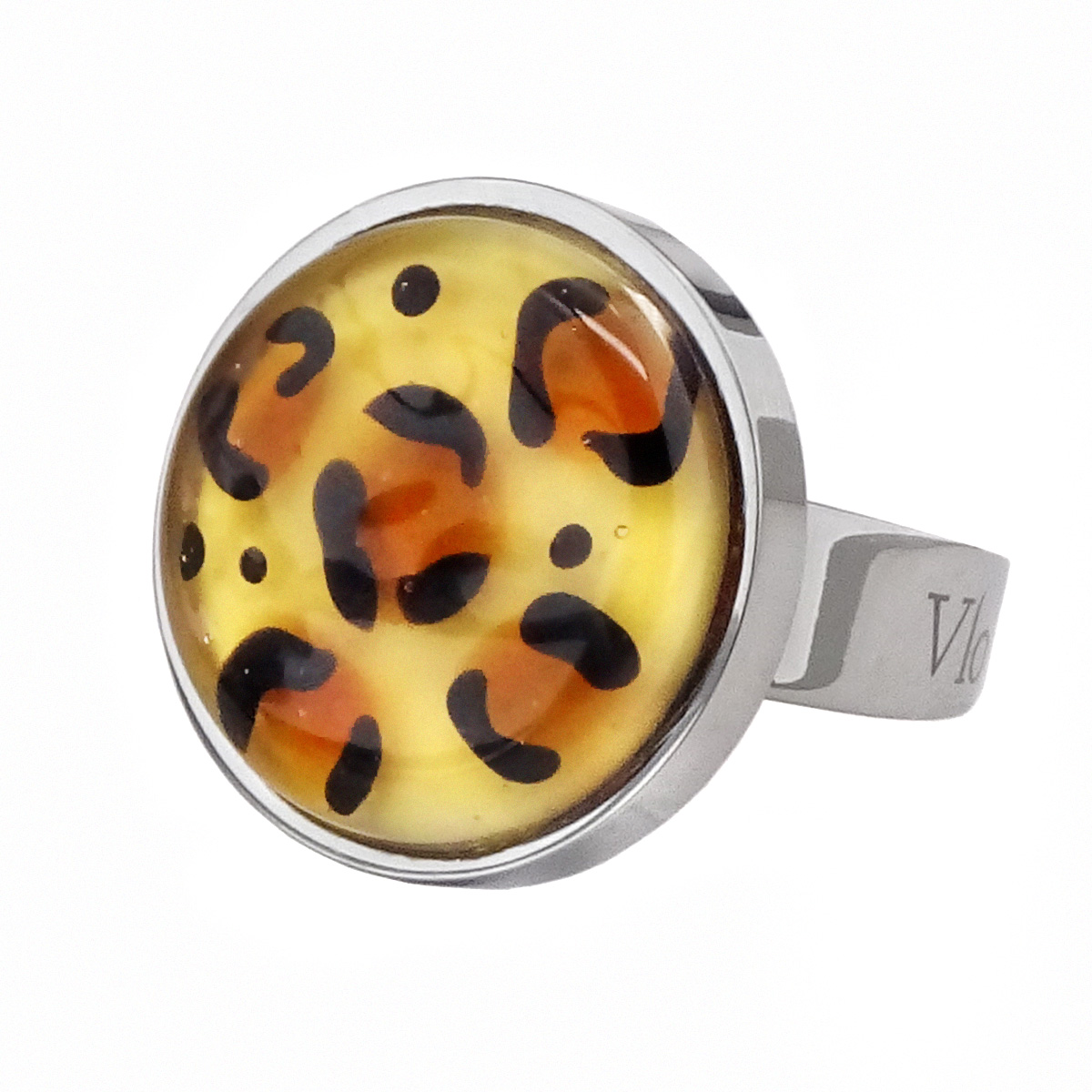 Кольцо из муранского стекла LEOPARD KO4537