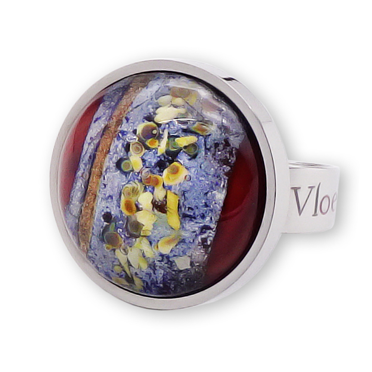 Кольцо из муранского стекла IMAGINATION KO4547