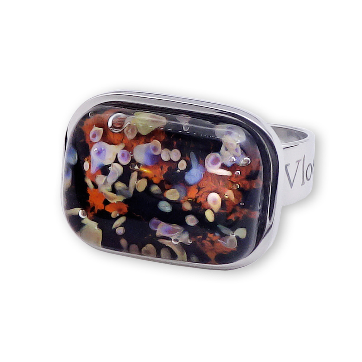 Кольцо из муранского стекла SACRAMENTAL KO4540