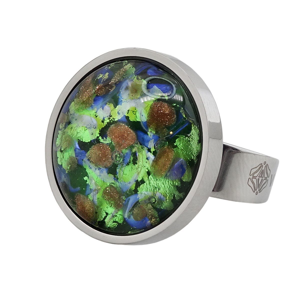 Кольцо из муранского стекла MAGIC FOREST KO2224