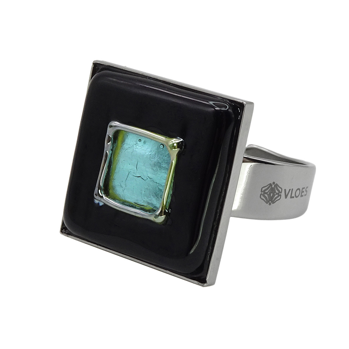 Кольцо из муранского стекла MATRIX KO4473