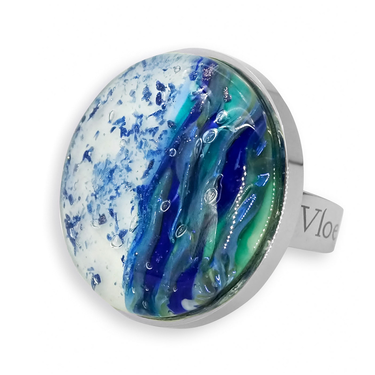 Кольцо из муранского стекла GERDA KO4625