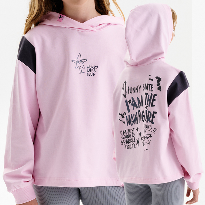 GFNK3389 толстовка для девочек (1 шт в кор.)