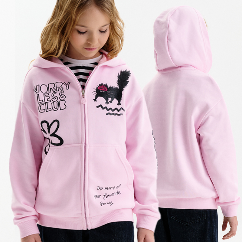 GFXK3389/1 толстовка для девочек (1 шт в кор.)