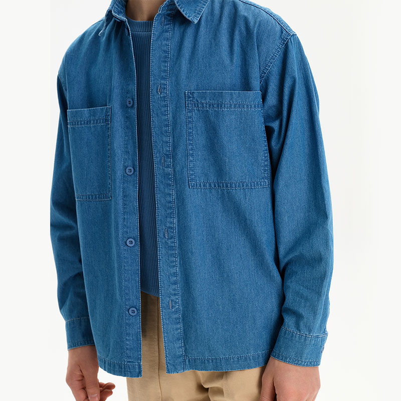 BGCJ3373 сорочка верхняя для мальчиков (1 шт в кор.)