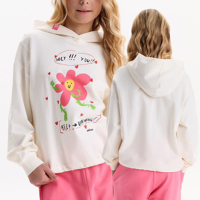 GFNK3388/1 толстовка для девочек (1 шт в кор.)