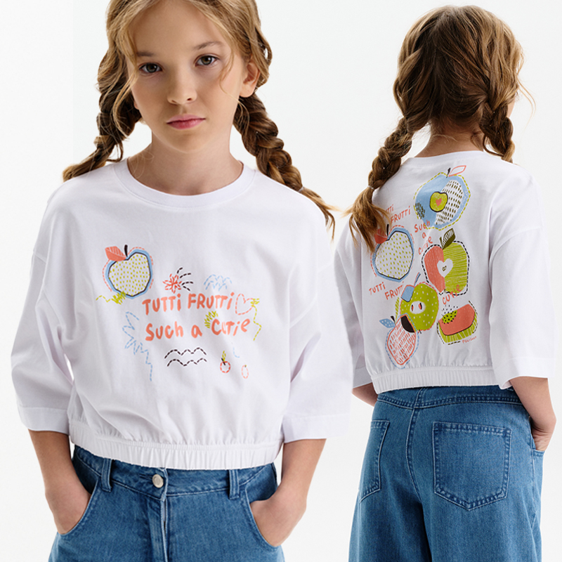 GFTY3390/1 футболка-топ для девочек (1 шт в кор.)