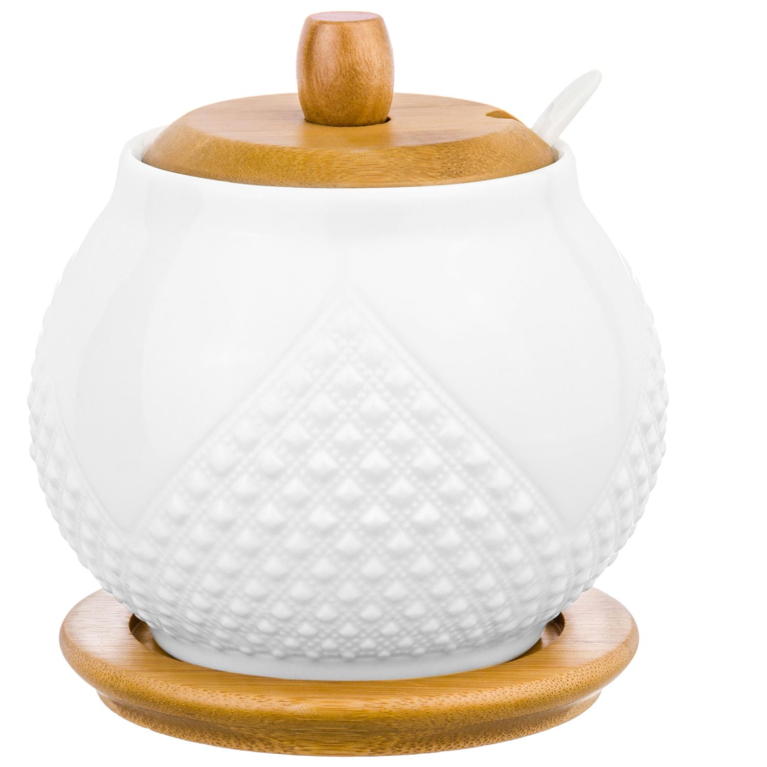 БЫЛО 679 руб! Сахарница 620 мл 11*11*12 см