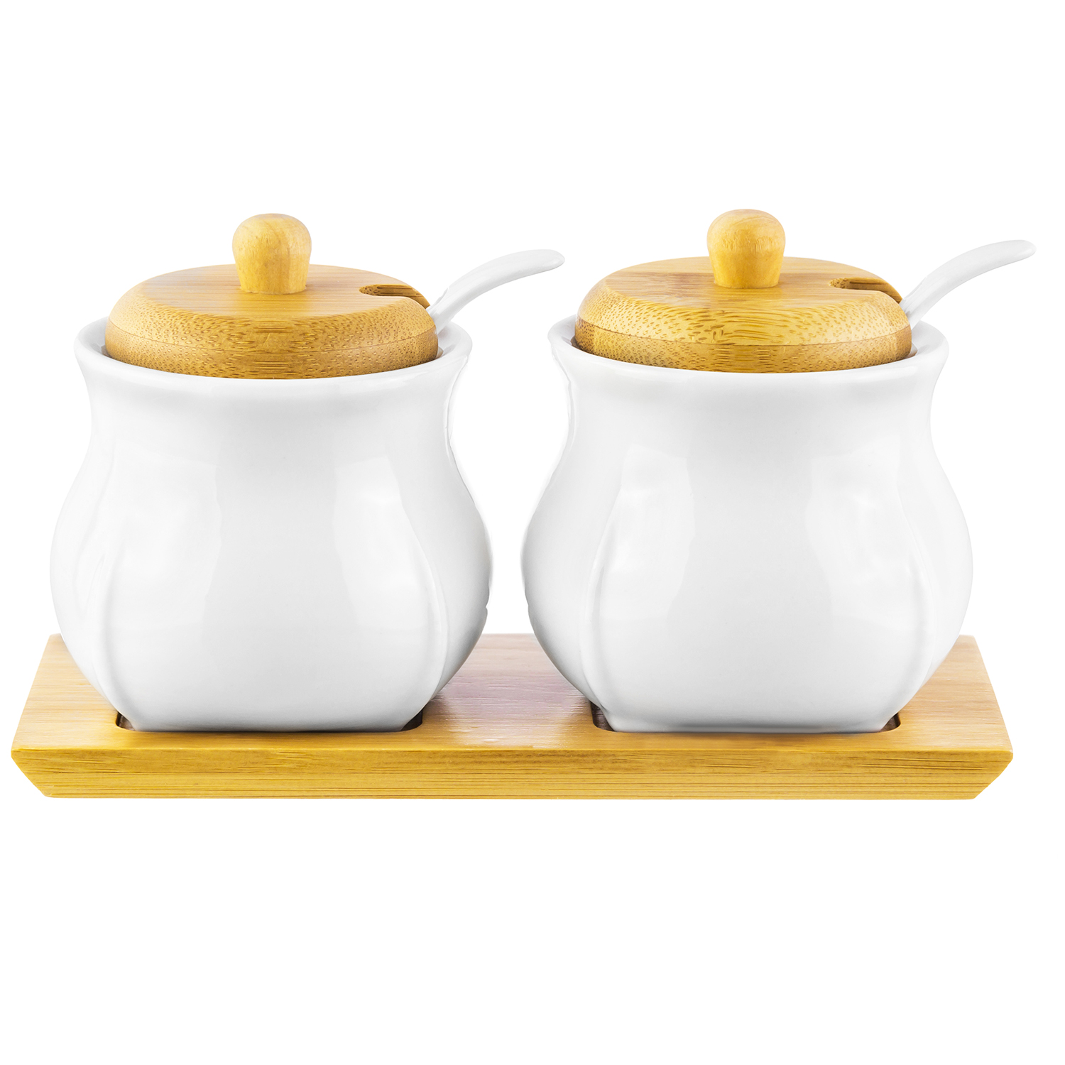 БЫЛО 932 руб! Набор 2 банок д/специй 225 мл 18*8,8*10 см