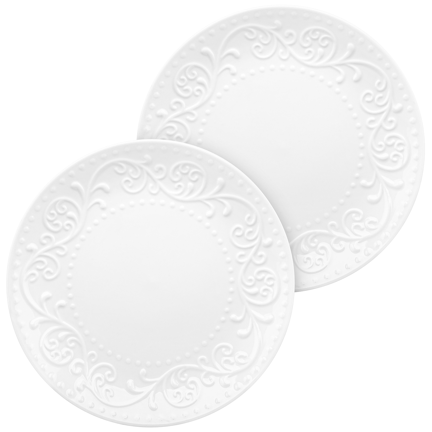 БЫЛО 568 руб! Набор тарелок десертных 2 пр. 20,7*20,7*2 см