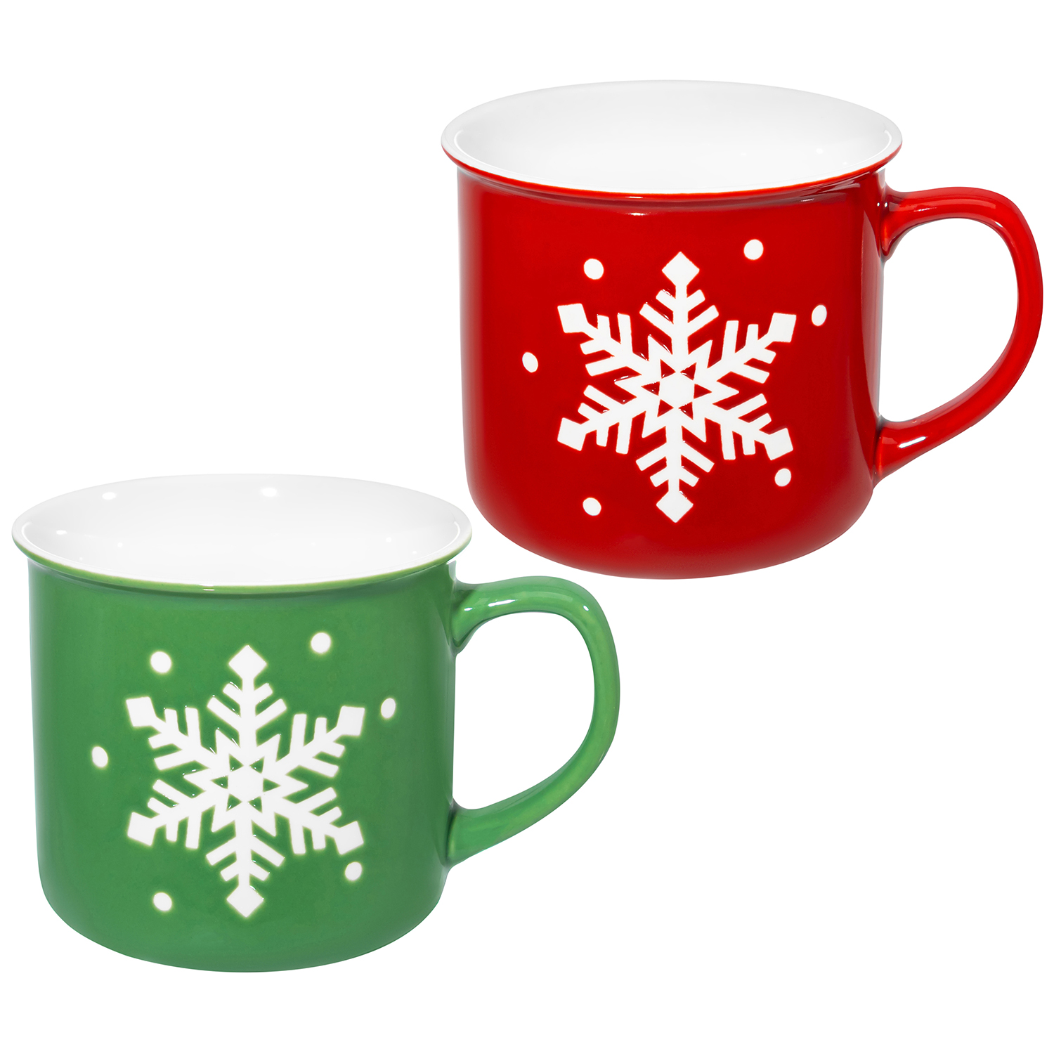 БЫЛО 535 руб! Набор 2 кружек 400 мл 12,5*9,5*8,8 см