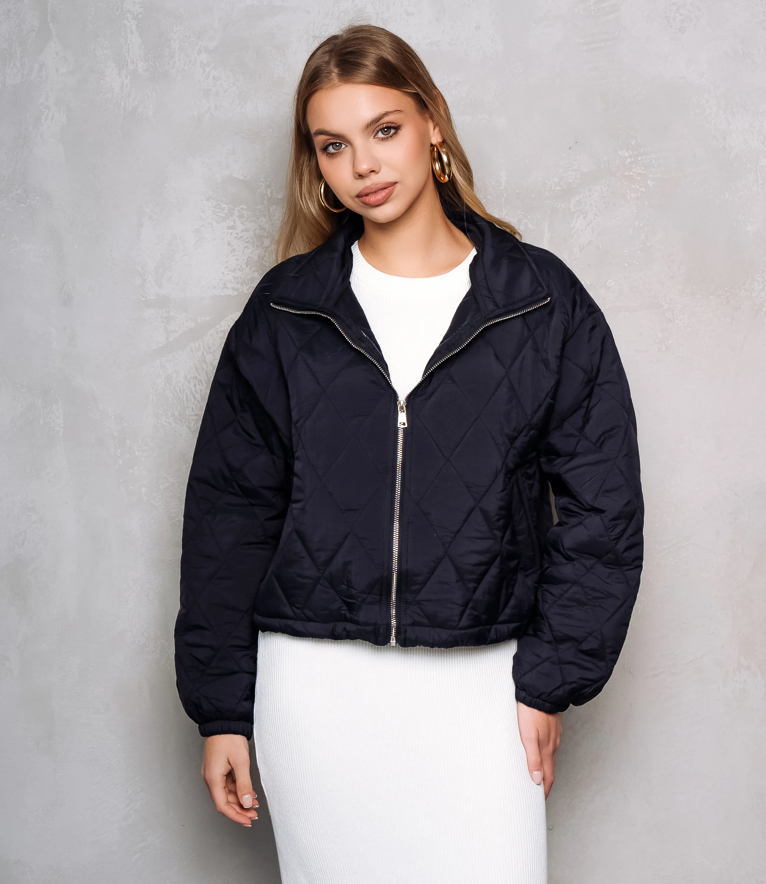 Куртка #КТ730, чёрный