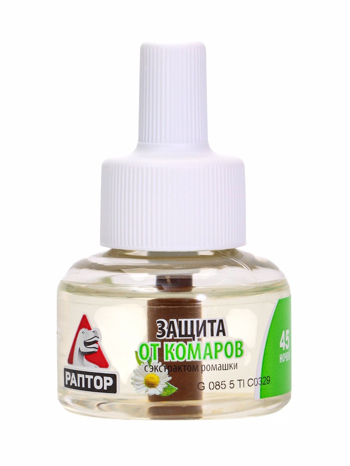 Защита от комаров «Раптор», комплект: прибор, жидкость
