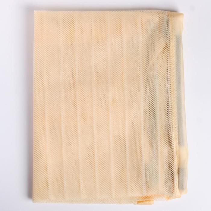 Сетка москитная для дверей, 90×210 см, на магнитах, бежевая