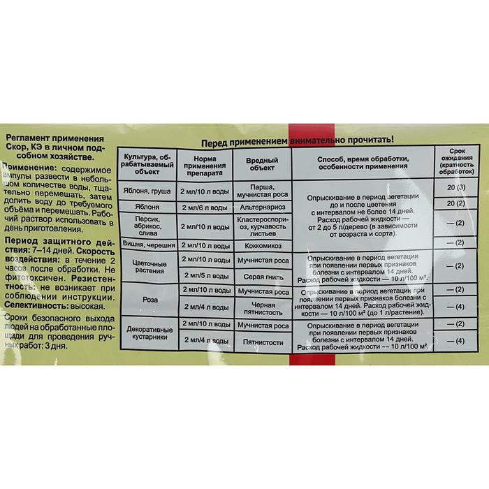 Средство от болезней растений