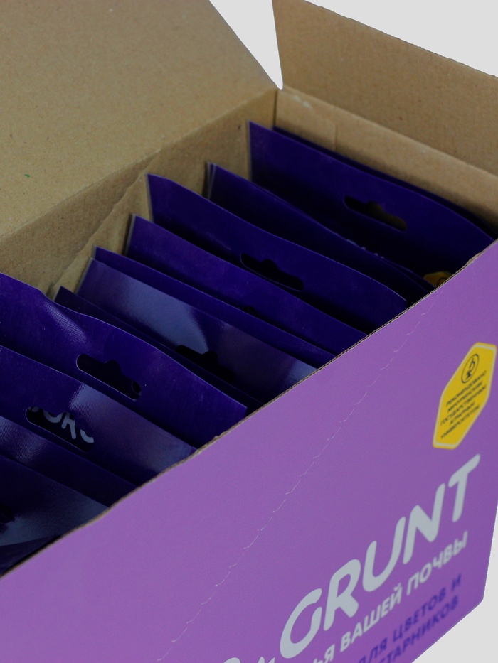 Удобрение минеральное для цветов и декоративных кустарников, Dr.Grunt, шоу-бокс, 15 саше