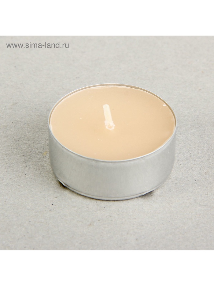 Набор свечей ароматических чайных, антимоскитные, 12 г, 6 шт.