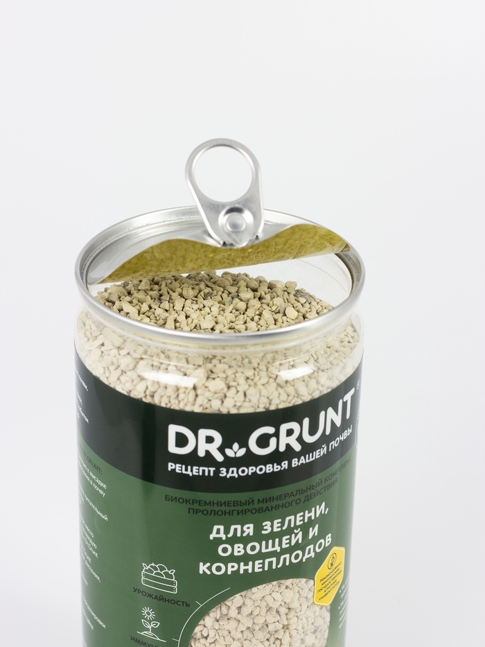 Удобрение минеральное для зелени, овощей, корнеплодов, Dr.Grunt, 700 г