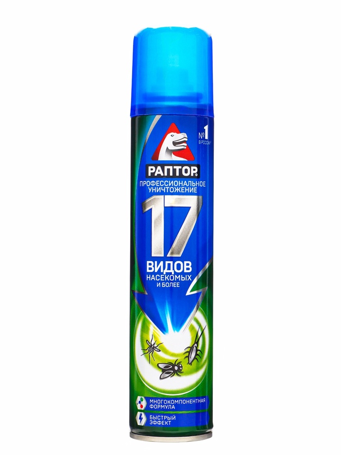 Раптор Аэрозоль Универсальная формула 190 мл (24)
