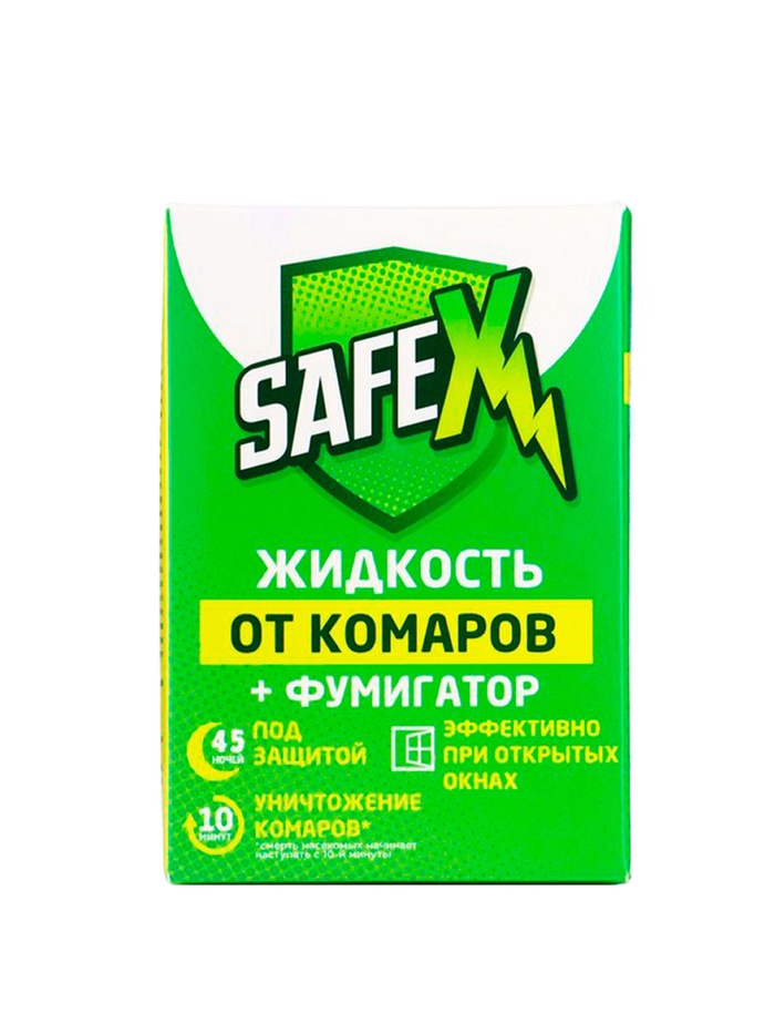 Комплект жидкость для фумигатора SAFEX, 30 мл + фумигатор