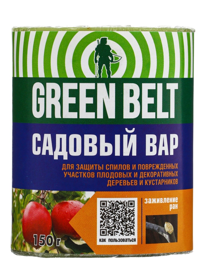 Средство для заживления повреждений деревьев Вар садовый 150 г