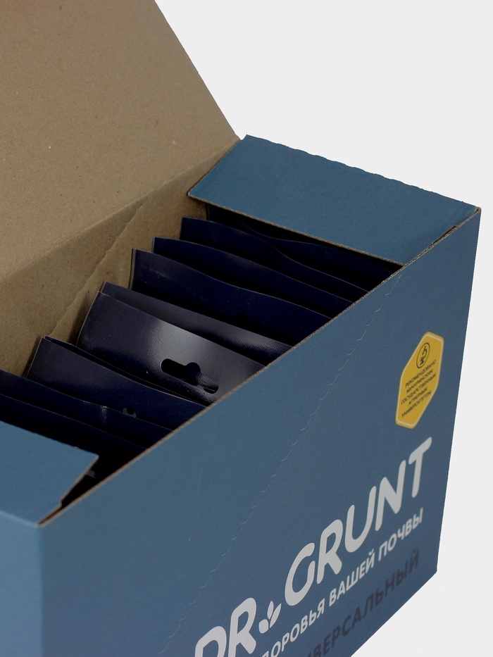 Удобрение минеральное универсальное, Dr.Grunt, шоу-бокс, 15 саше