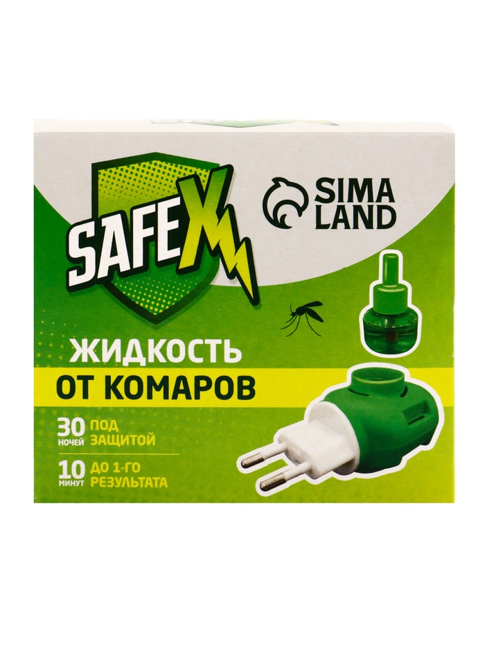 Комплект от комаров SAFEX (фумигатор+жидкость) 2 набора