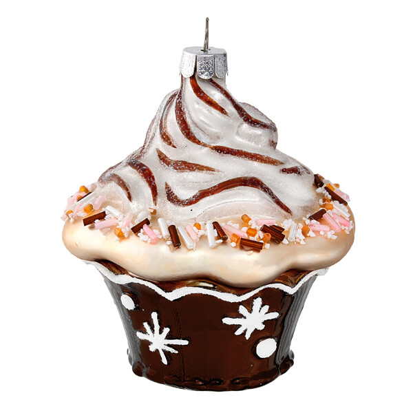 АКЦИЯ! 249руб. Было:469руб. Капкейк шоколадный (стекло) 8х8х9,5 см