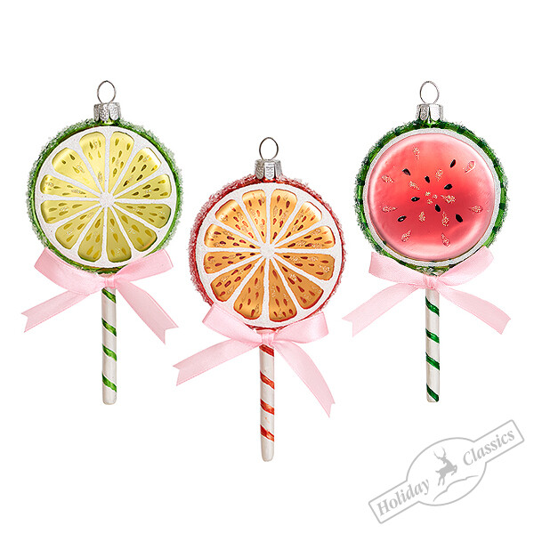 АКЦИЯ! 298руб. Было:562руб. Карамель Тутти Фрутти, асс. из 3-х (стекло) 6,5х1х12 см