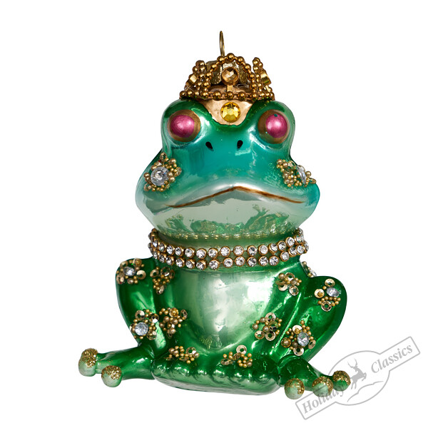 АКЦИЯ! 349руб. Было:658руб. Царевна-лягушка (стекло) 8,5х6,5х10 см