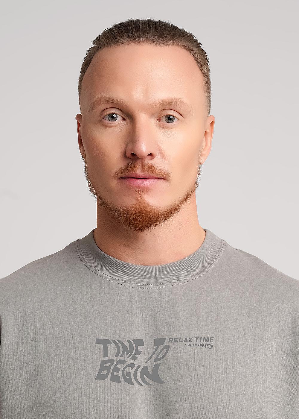 CLE 562660/05и maxi_п Футболка мужская 562660/05и maxi_п Серый