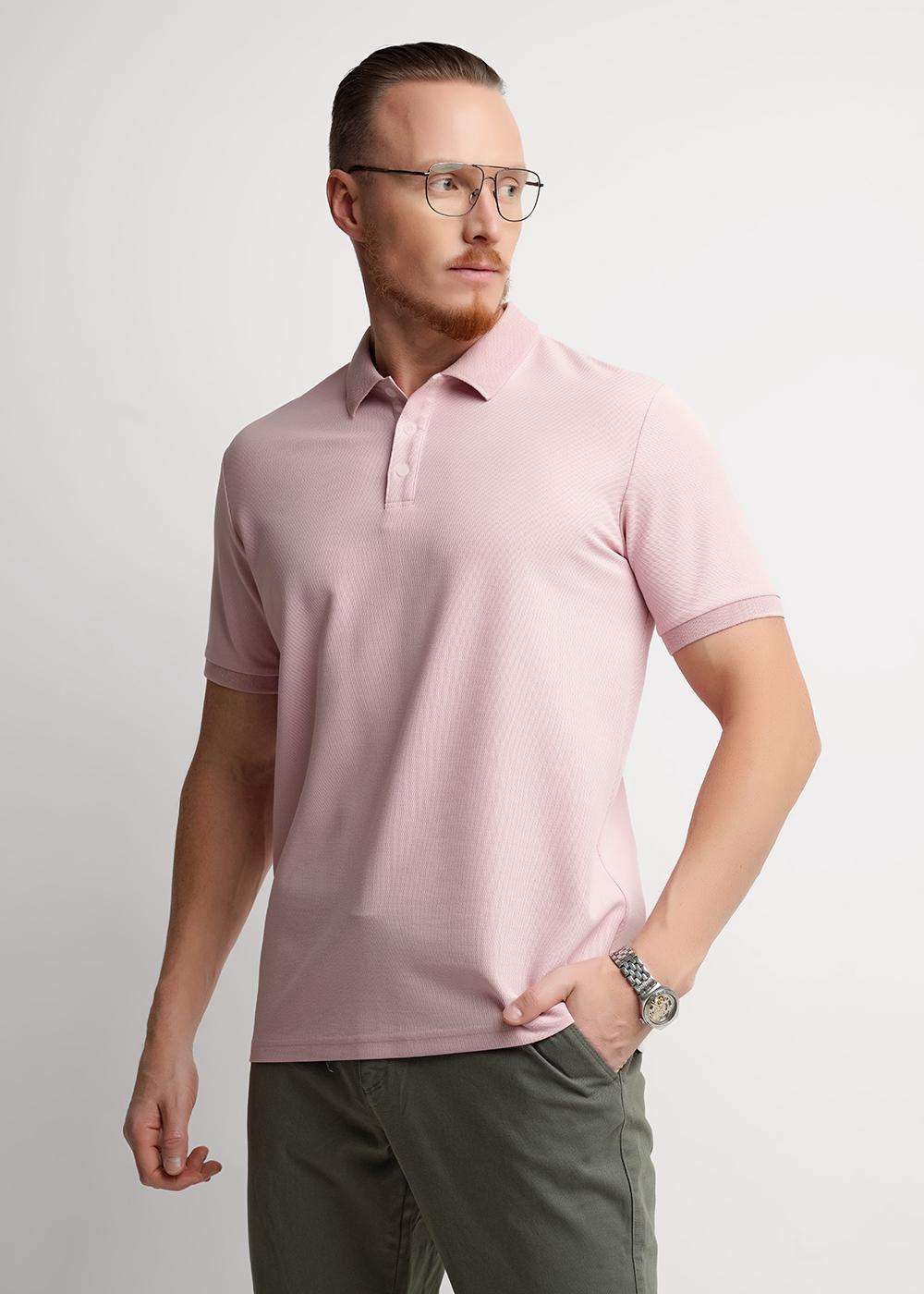 CLE 602659зз Поло мужское 602659зз св.розовый