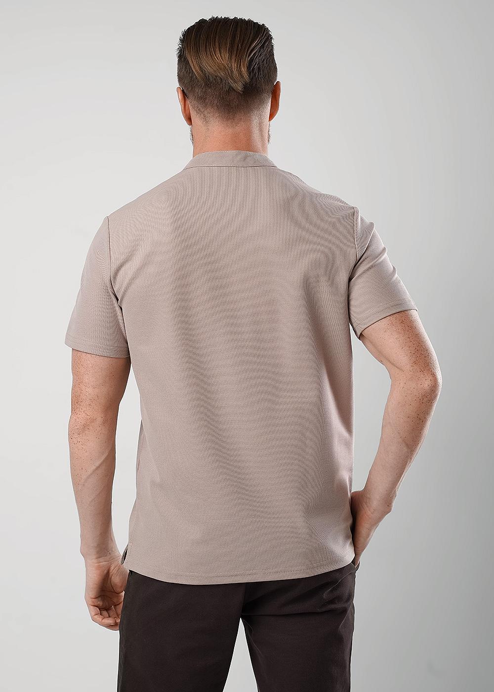 CLE 602399зз Футболка мужская 602399зз т.бежевый