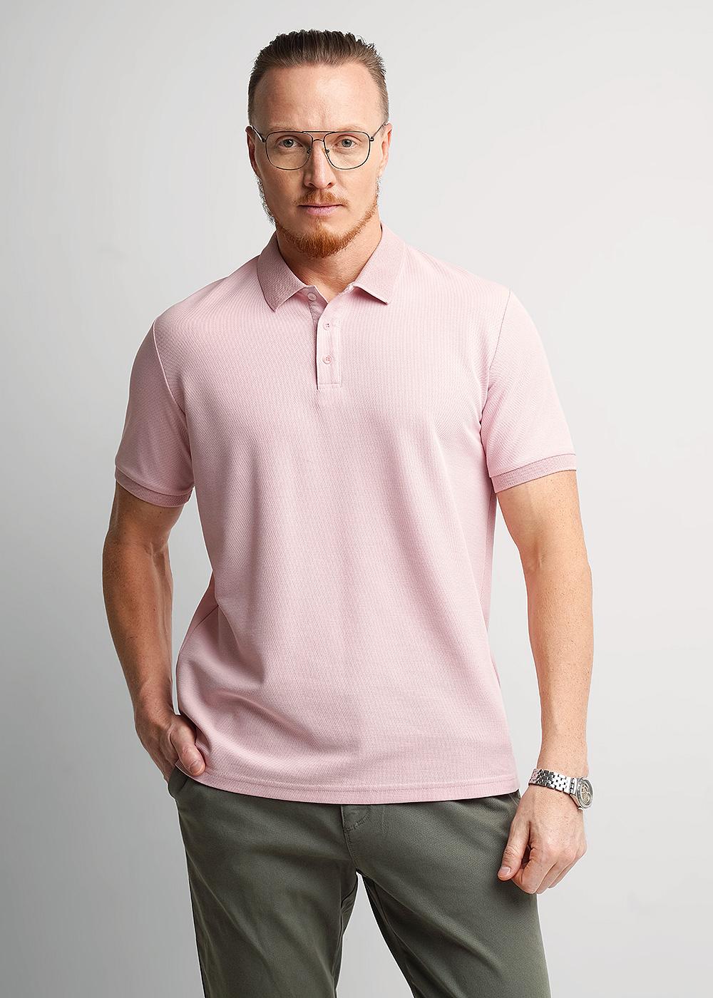 CLE 602659зз Поло мужское 602659зз св.розовый