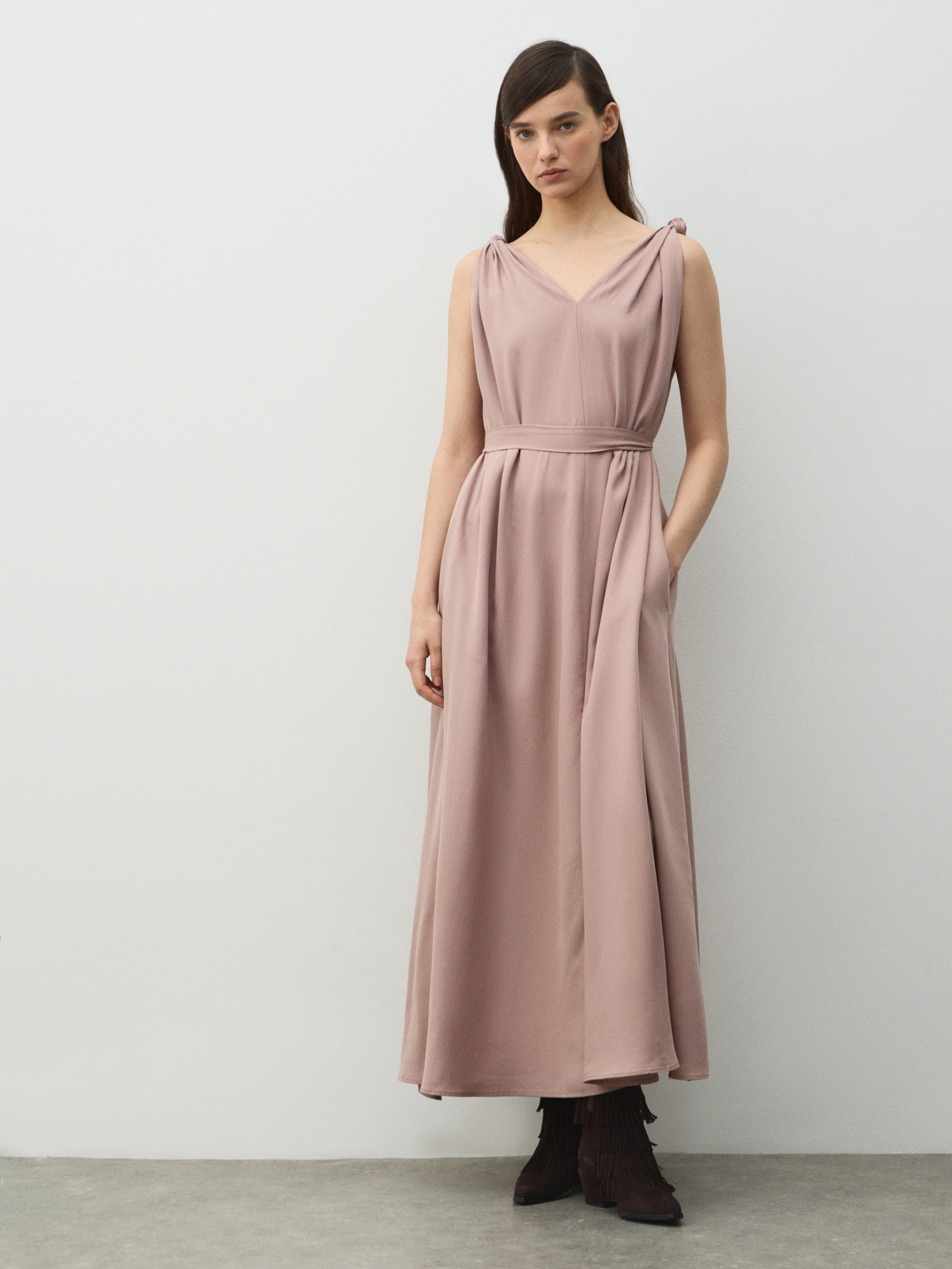 Женские платья MAISON DAVID 4582273, персиковый