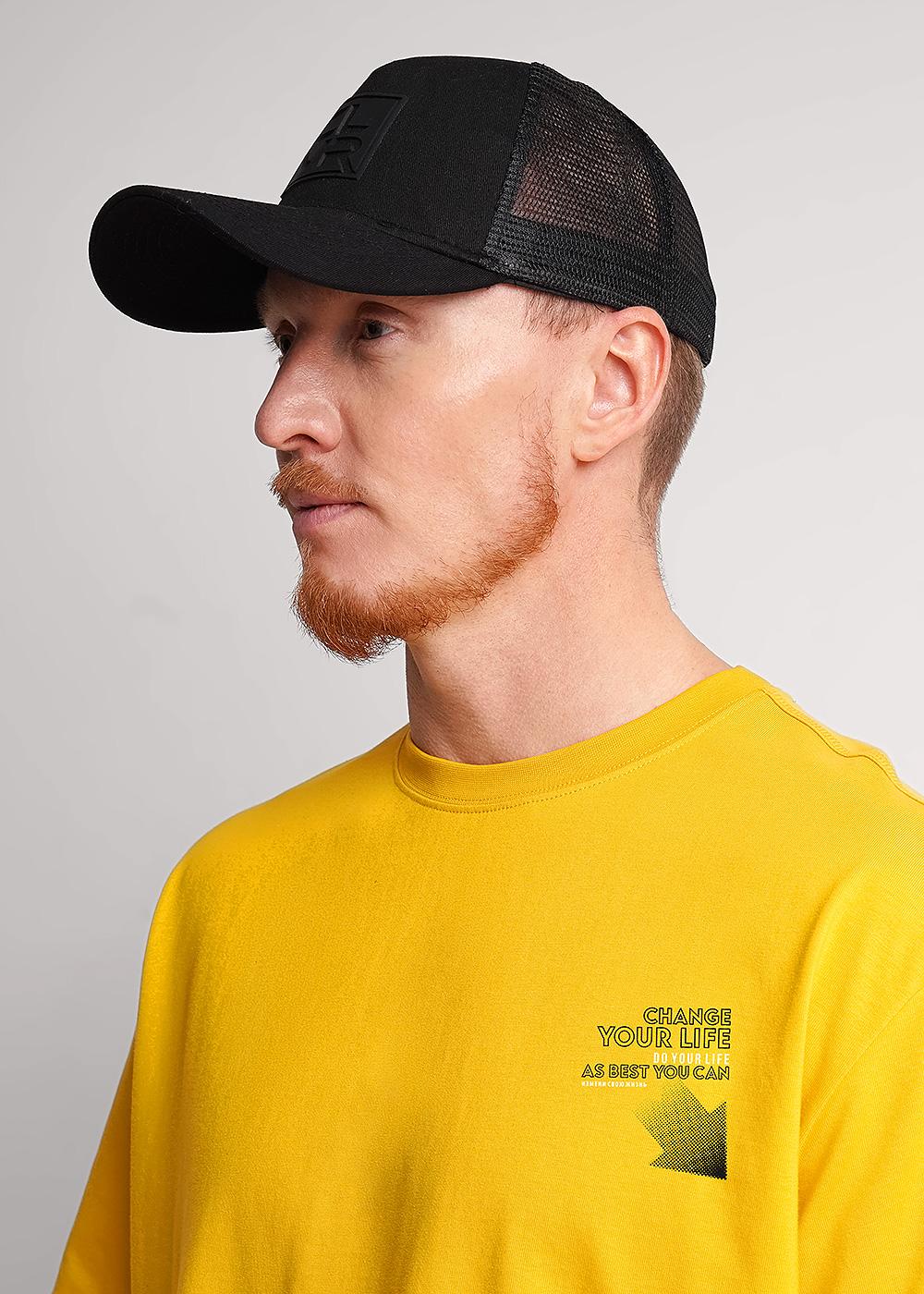 CLE 562668/03кдт_п Футболка мужская 562668/03кдт_п т.жёлтый