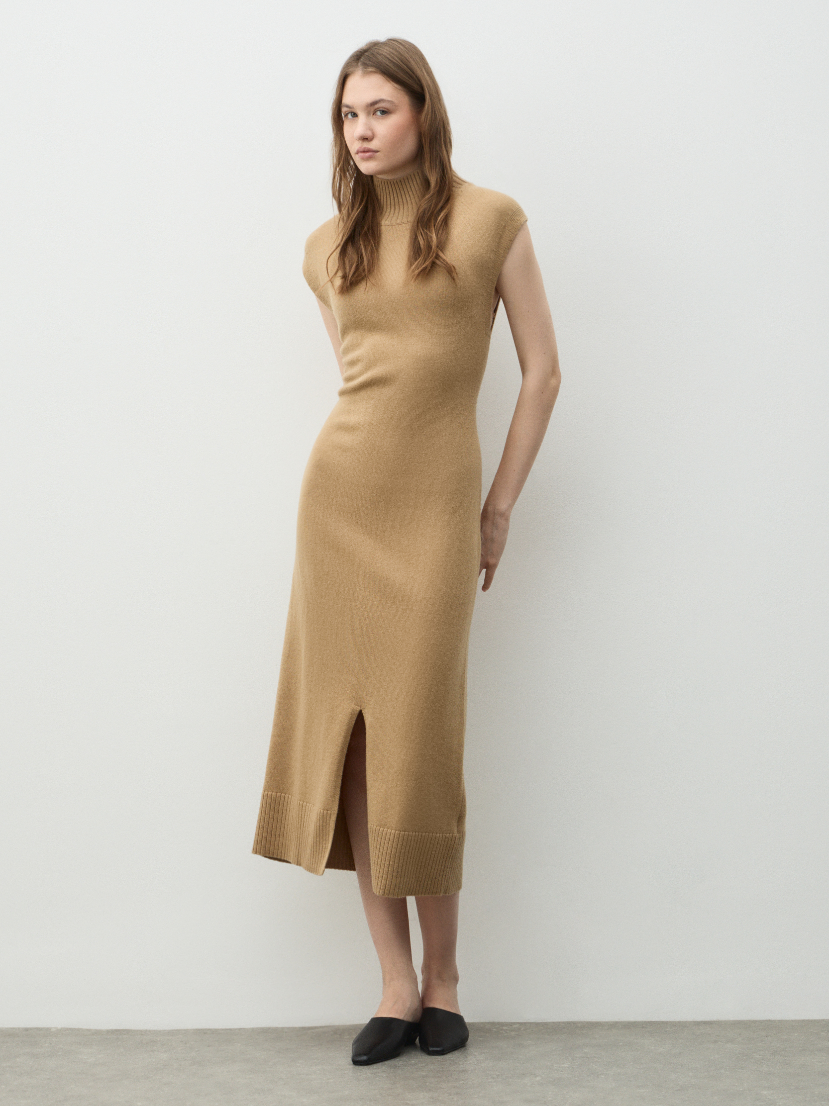 Женское платье MAISON DAVID 4939499, темно-бежевый