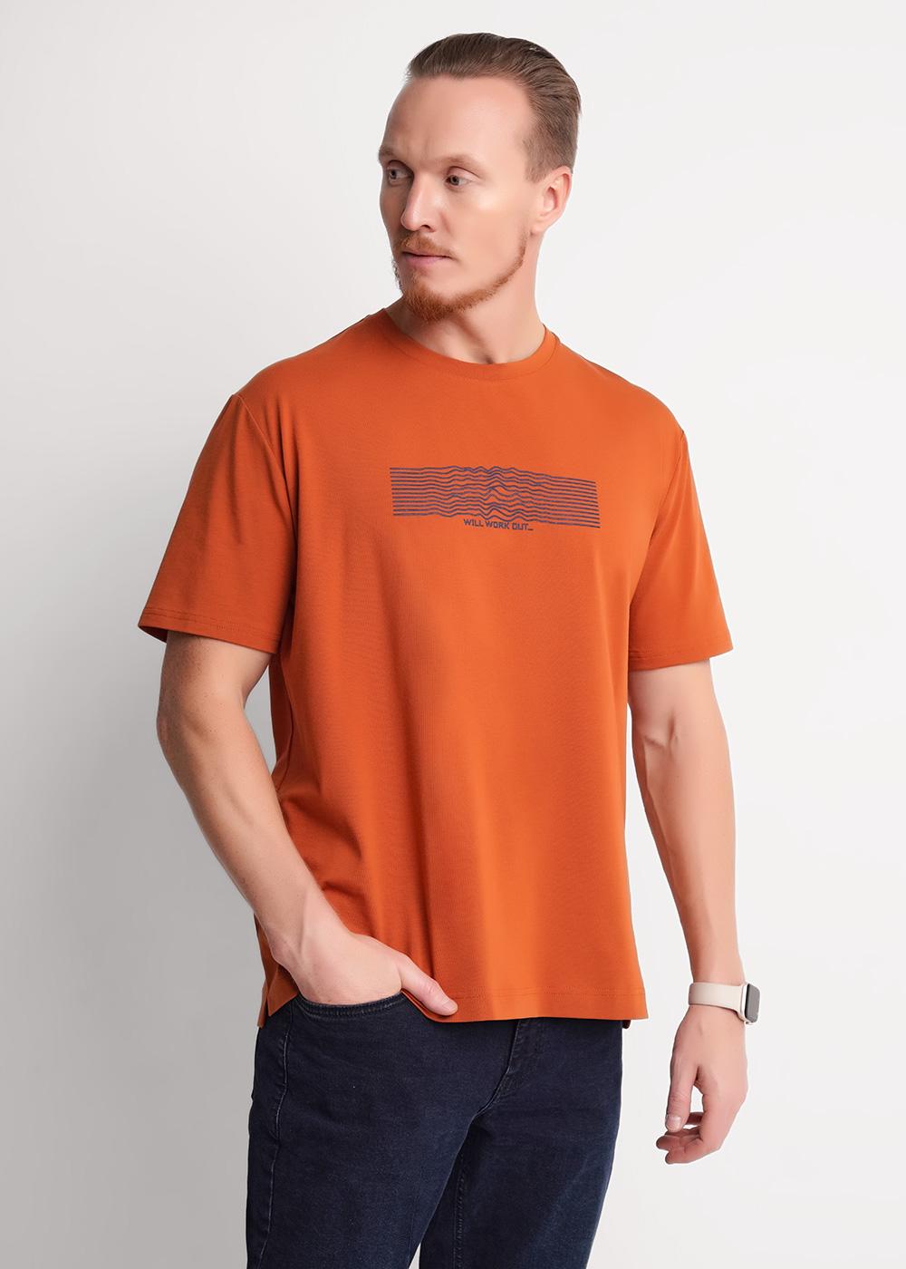 CLE 562509/04гг maxi_п Футболка мужская 562509/04гг maxi_п терракотовый