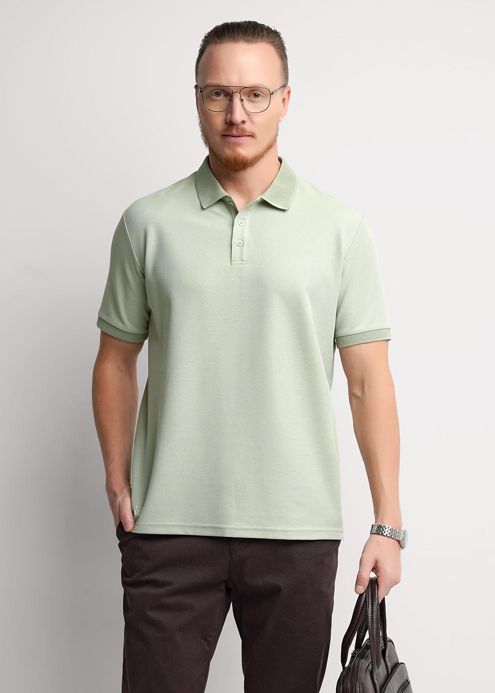 CLE 602659зз Поло мужское 602659зз св.зелёный