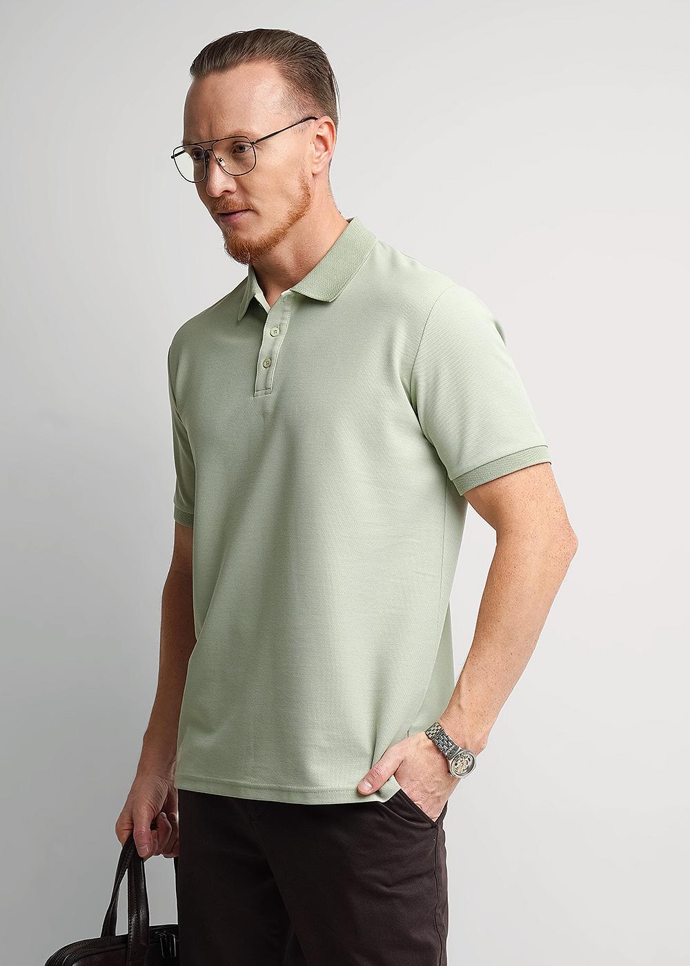 CLE 602659зз Поло мужское 602659зз св.зелёный