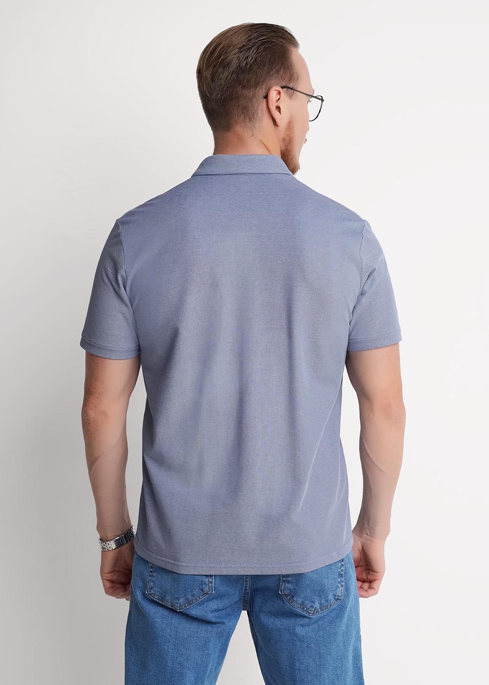 CLE 662397зэ Футболка мужская 662397зэ джинсовый/св.голубой