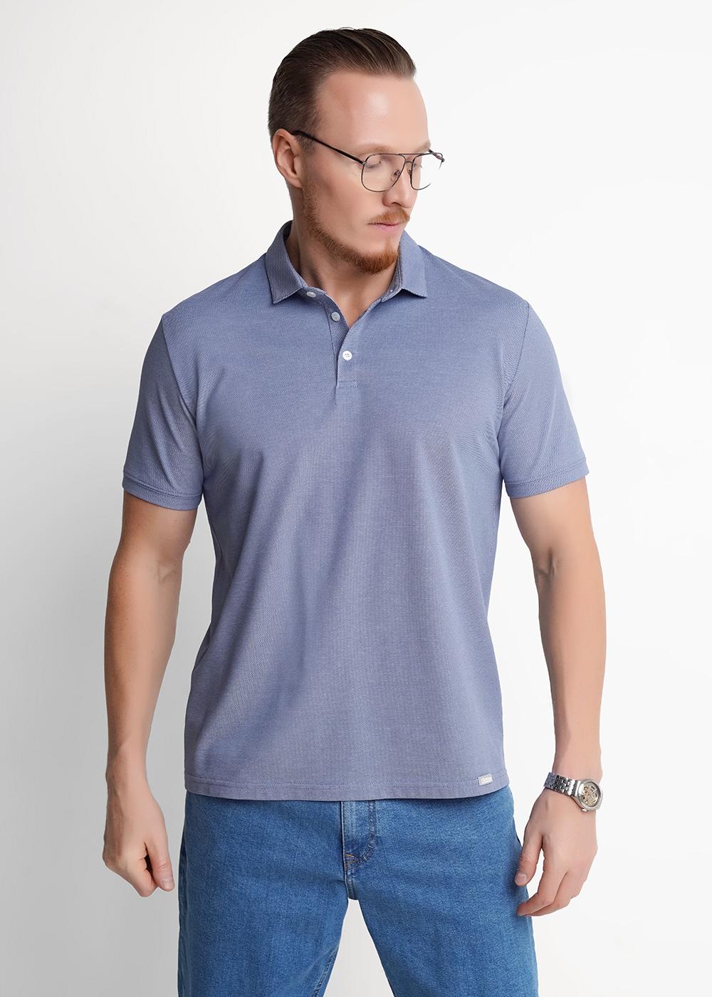 CLE 662397зэ Футболка мужская 662397зэ джинсовый/св.голубой